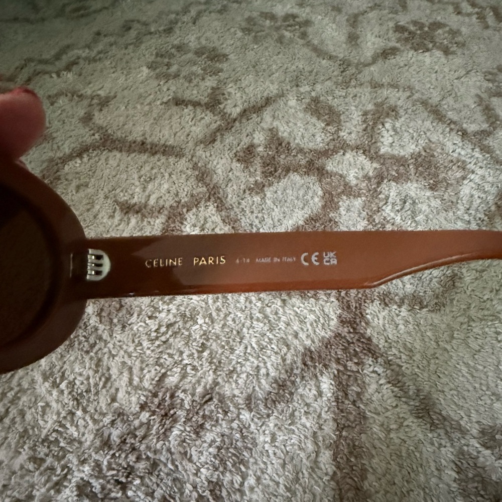 Celine Triomphe Brown Sunglasses - Picture 4 of 6